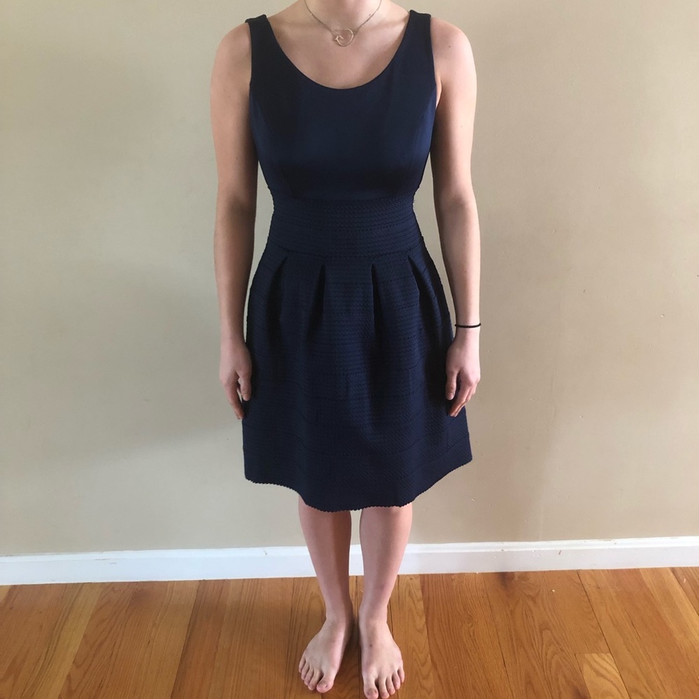 New York and Co navy dress